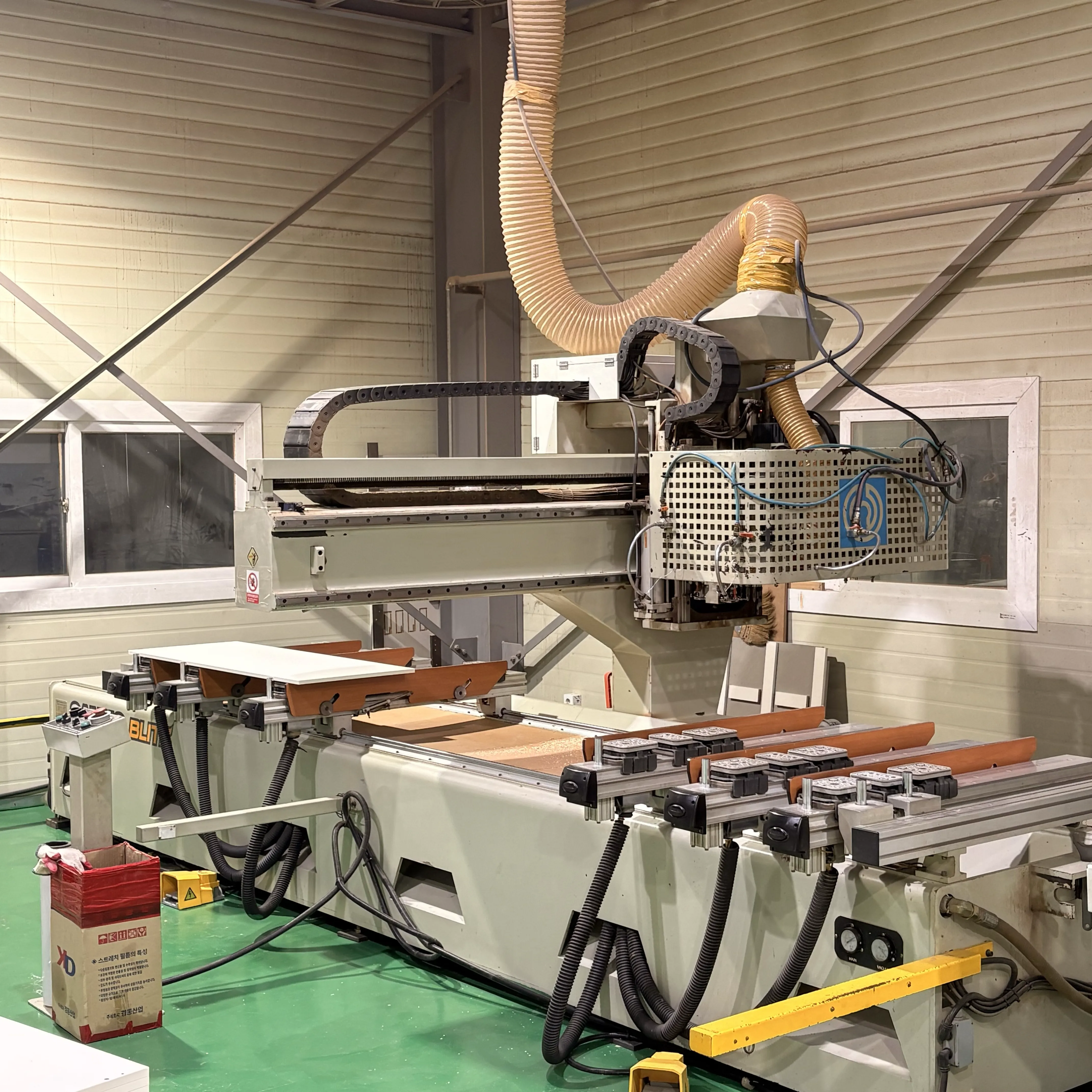 CNC 라우터/보링 머신 근접 촬영