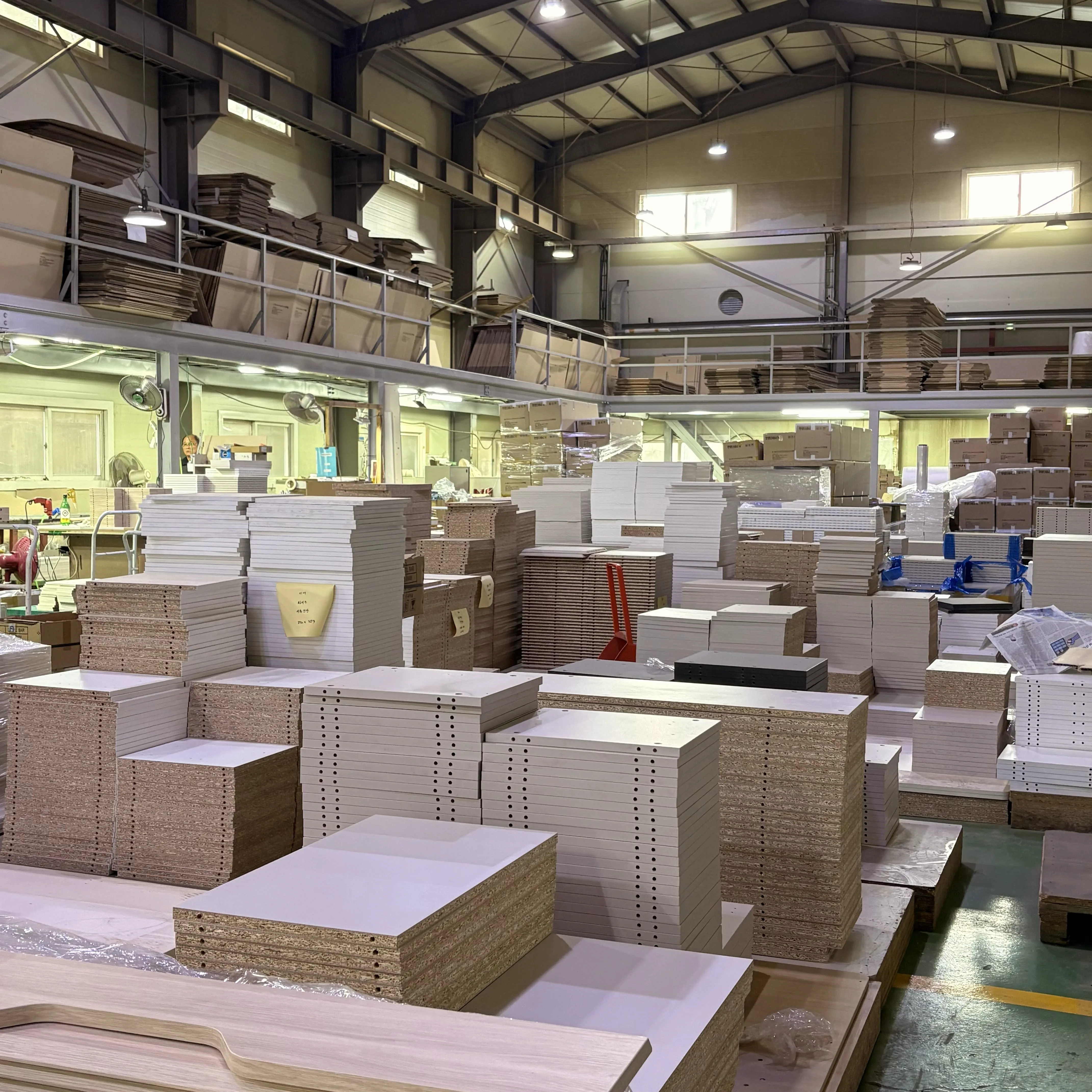 패널 부자재 적재 보관 구역